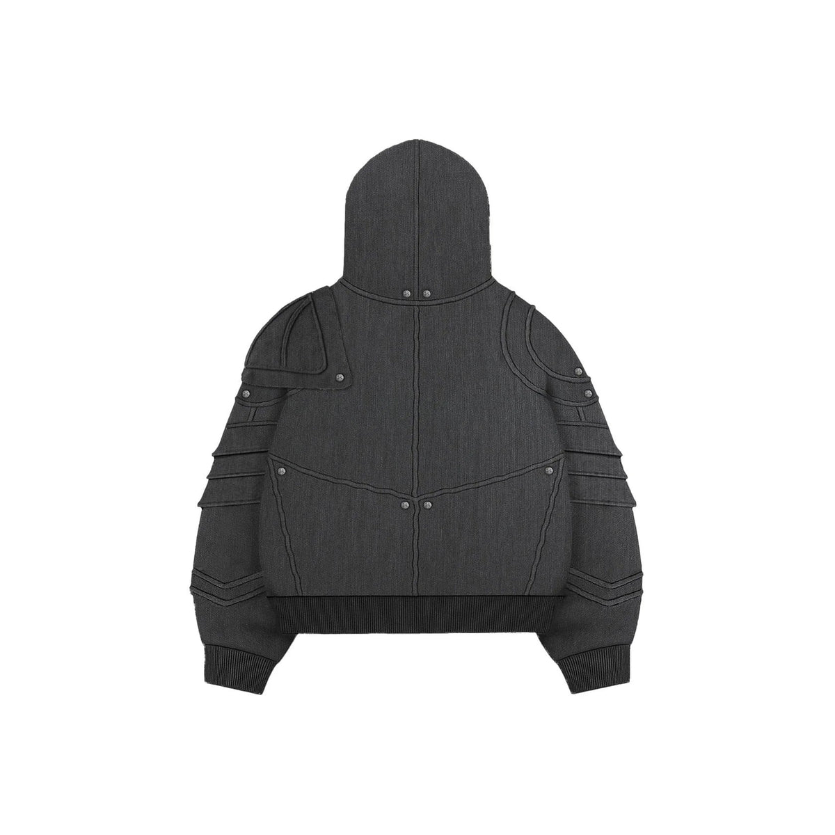 GREY GORATU FULL ZIP HOODIE