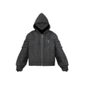 SILVER OSIRIS ZIP HOODIE