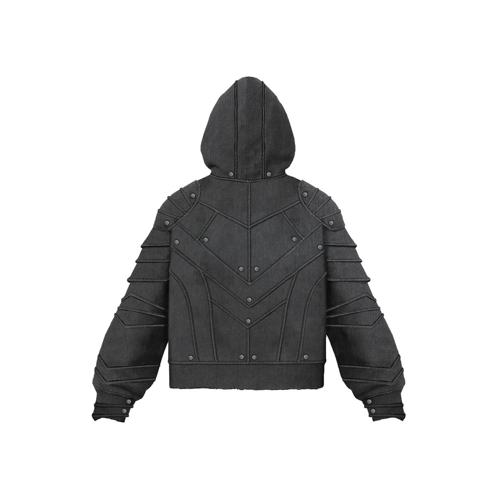 SILVER OSIRIS ZIP HOODIE