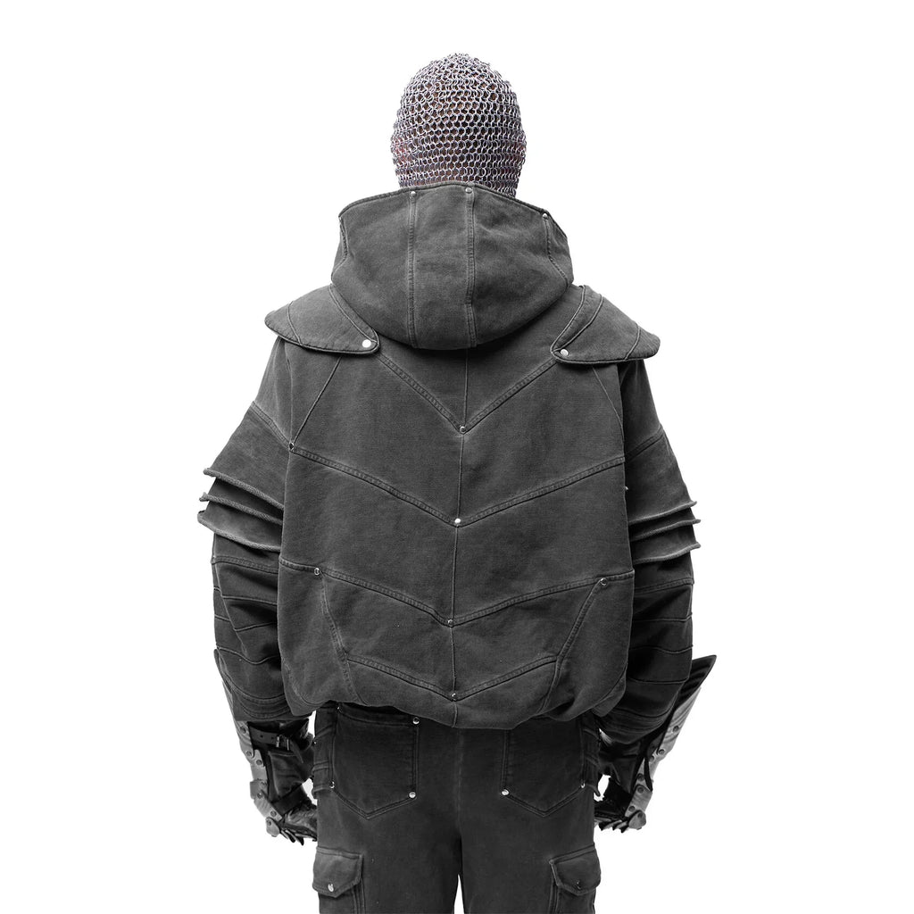 SILVER OSIRIS ZIP HOODIE