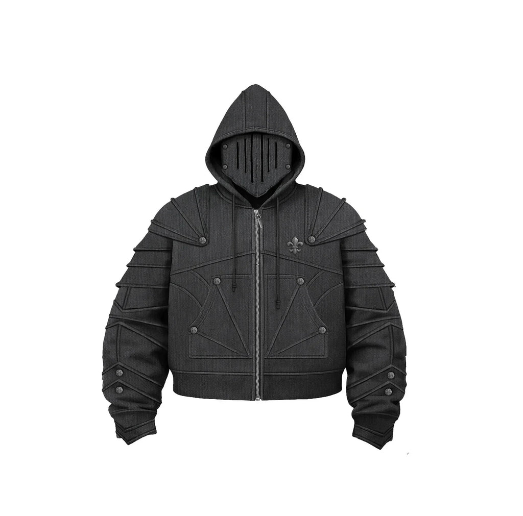 SILVER OSIRIS+ ZIP HOODIE