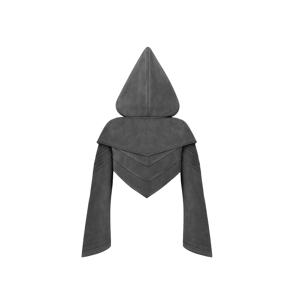 SILVER WITCH ZIP HOODIE