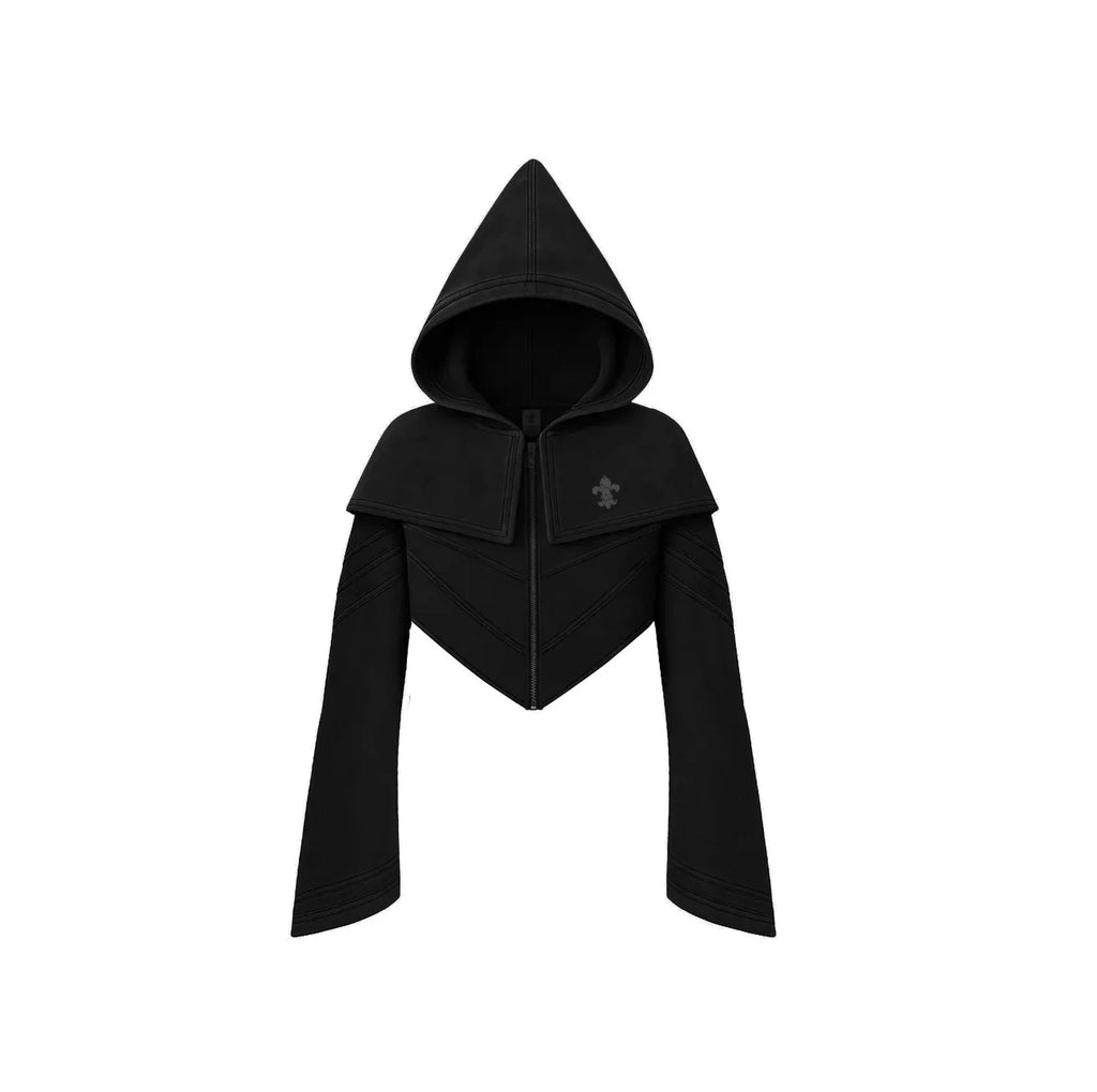 SILVER WITCH ZIP HOODIE